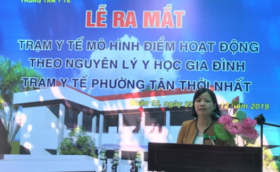 Trạm y tế thứ 22 đổi mới hoạt động theo nguyên lý Y học gia đình